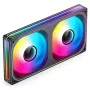 Ventiliatorius Jonsbo ZB-240 240mm ARGB PWM juodas su Infinity Mirror dizainu