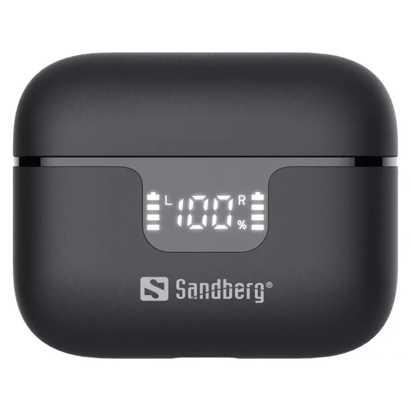 Ausinės Sandberg Wireless Earbuds ANC+ENC