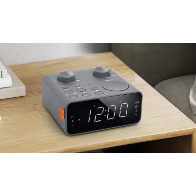 Muse M-17 LG dvigubo žadintuvo radijo laikrodis su AUX įėjimu
