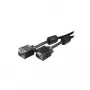 VGA kabelis S-VGA S/CONN 10 m, HD15 (D-Sub), juodas
