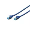 Tinklo kabelis Digitus CAT 5e SF/UTP RJ-45 Cat5e 1m Mėlynas