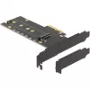 DeLOCK 89013 Vidinė M.2 PCIe sąsajos plokštė, Low-profile
