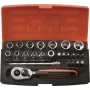 Veržliarakčių komplektas Bahco SL25 ¼”