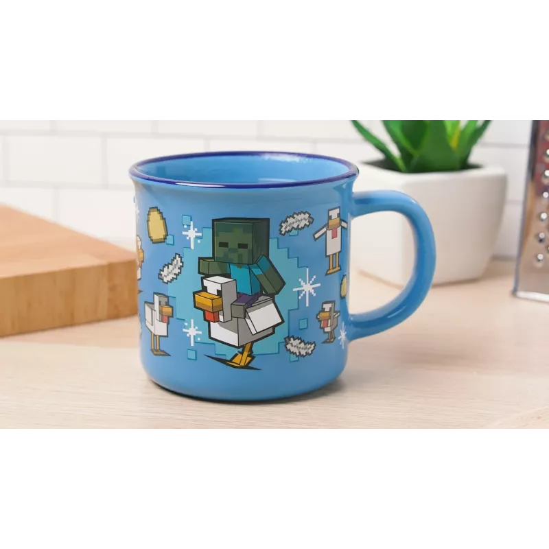 Paladone Minecraft Chicken Jockey terminis puodelis