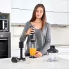 Panardintuvas Black & Decker BXHBA1500E – 1500 W, nerūdijančio plieno kotas, 20 greičių, pjaustytuvas, plaktuvas, impulsinis režimas