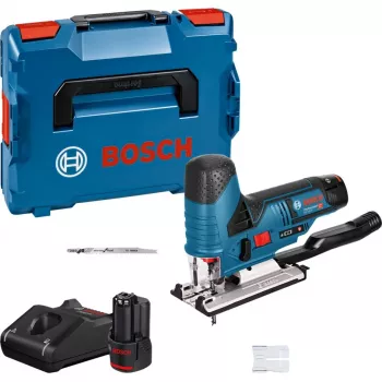 Akumuliatorinis dėlionis GST 12V-70 Professional, 12 V (mėlyna/juoda, 2x ličio jonų akumuliatorius 3,0 Ah, L-BOXX)