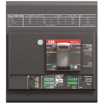 Automatinis jungiklis ABB XT2S 160 Ekip LS/I In=100A 4p F F (1SDA067836R1)