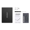 Tvirtinimo rinkinys GRAUGEAR G-CV-M2T25 juodas aliuminis
