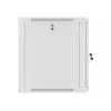 Lanberg montuojamas ant sienos 19 inch 12U 600x600 mm pilkas stovo spintas (stiklinės durys)