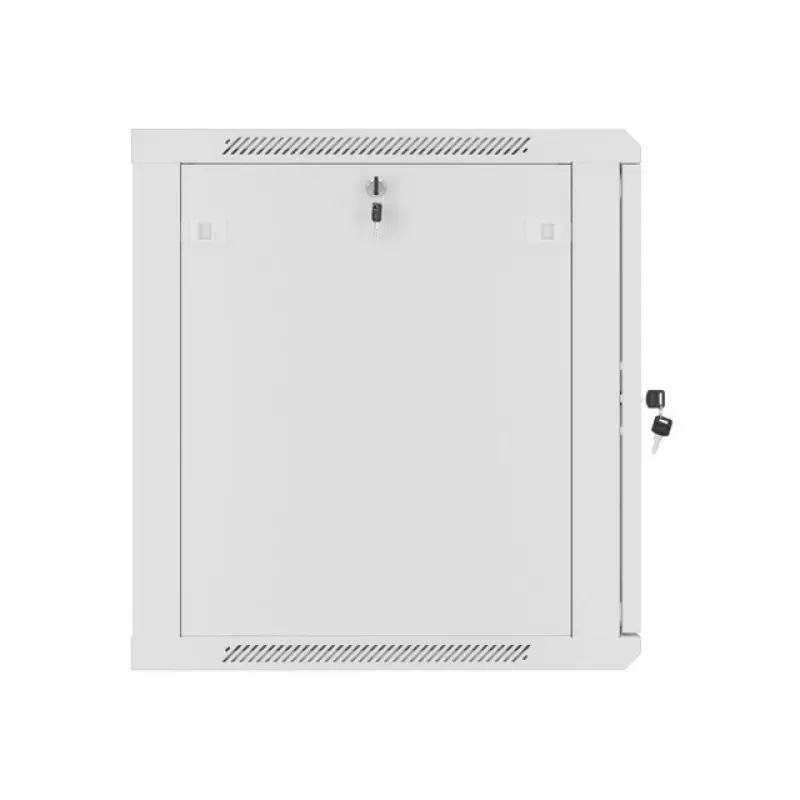 Lanberg montuojamas ant sienos 19 inch 12U 600x600 mm pilkas stovo spintas (stiklinės durys)