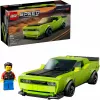 Konstrukcinis automobilis LEGO Speed Champions Dodge Challenger SRT Hellcat 77237 — 390 dalių, 1 minifigūrėlė, nuo 9 metų