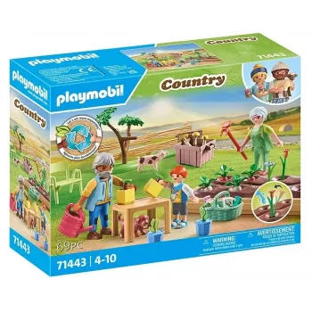Playmobil 71443 Country: Daržovių sodas su seneliais