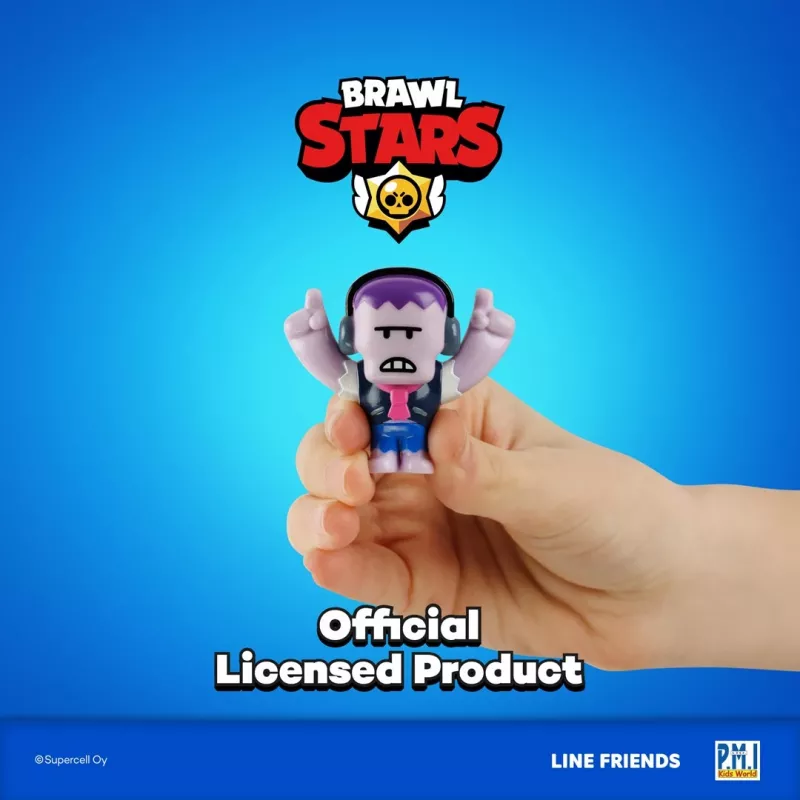 BRAWL STARS S1 FIGŪRĖLĖS - 8 VIENETŲ DELIKSĖ DĖŽUTĖ VER.C