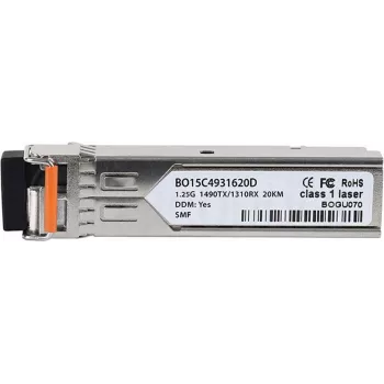 BlueOptics SFP-GE-LX-SM1490-BIDI-BO šviesolaidinis tinklo siųstuvas-imtuvas 1250 Mbit/s 1310 nm