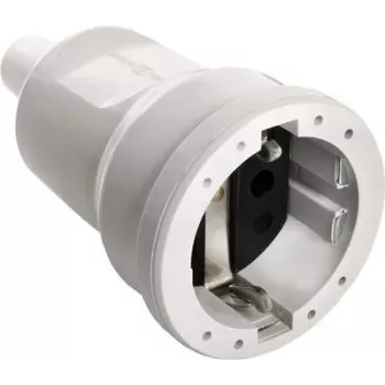 Schwabe 62223 Įžeminta jungtis PVC 230 V Pilka IP20 (62223)