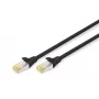 Tinklo kabelis Digitus CAT 6A S/FTP RJ-45 7 m juodas