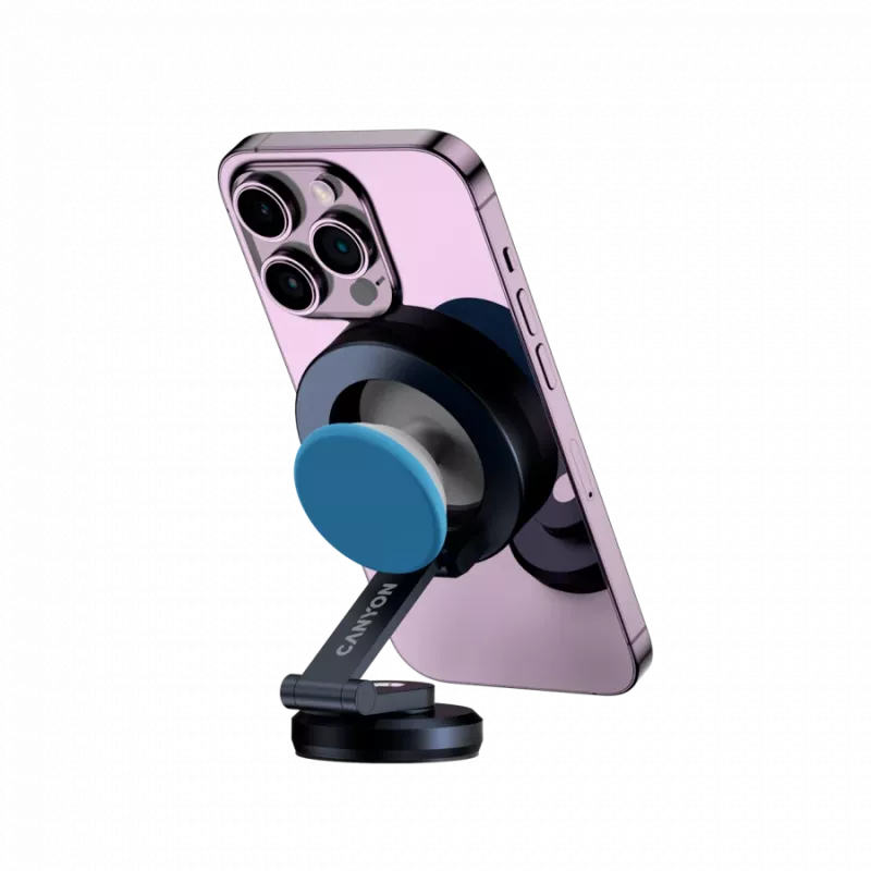 CANYON Magnetic Phone Holder OnGrip 10 aliuminis juodas