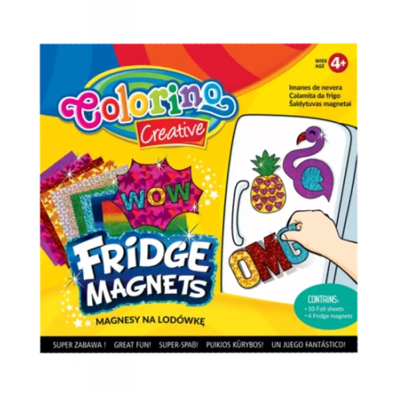 Colorino Creative Fridge Magnets Mix NR.1 – kūrybinių magnetų rinkinys