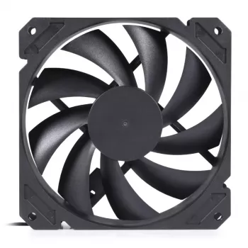 Alphacool Core 120 mm ventiliatorius 3000 RPM 7.83 mmH2O dvigubas rutulinis guolis juodas 120x120x25 mm