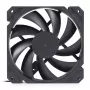 Alphacool Core 120 mm ventiliatorius 3000 RPM 7.83 mmH2O dvigubas rutulinis guolis juodas 120x120x25 mm