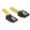 SATA kabelis DeLOCK 82472 0,3 m Geltonas
