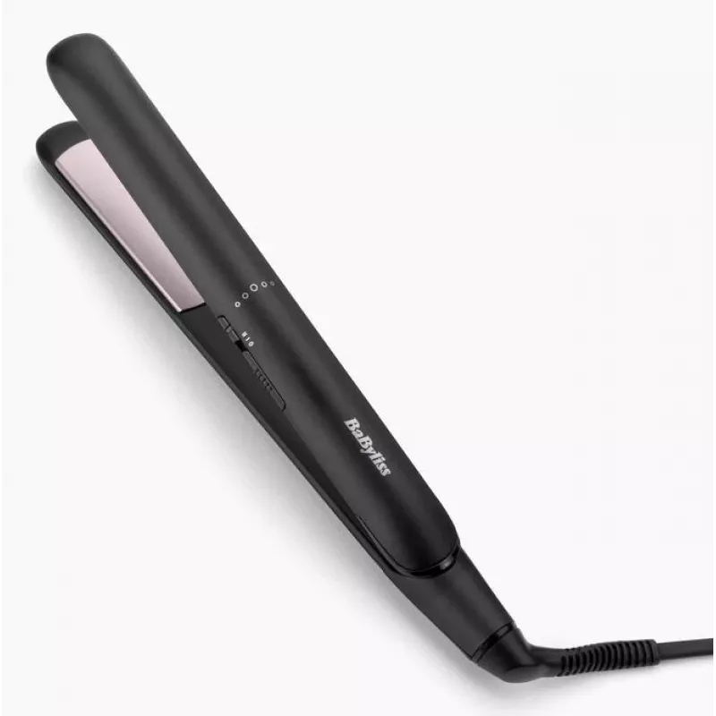 Tiesintuvas plaukams BaByliss CERAMIC 230 – keraminės plokštelės, 2 šilumos lygiai, 1,8 m laidas, juoda