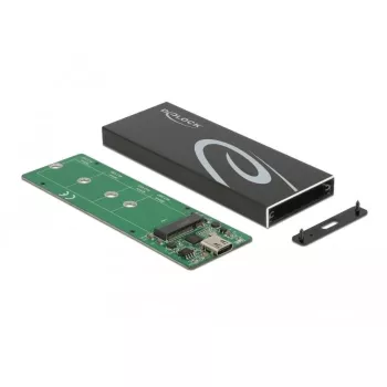 SSD korpusas DeLOCK 42003 išorinis M.2 SATA SSD su USB Type-C