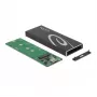 SSD korpusas DeLOCK 42003 išorinis M.2 SATA SSD su USB Type-C