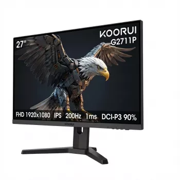 27 colių Koorui G2711P IPS monitorius — 1920x1080, 1ms atsakas