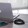 Baseus Cafule PD2.0 100W greito įkrovimo USB Type-C laidas (20V 5A) 2m Raudonas+Juodas