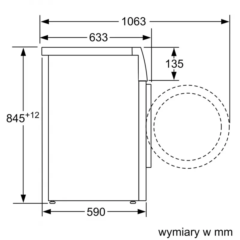 BOSCH WAN2405BPL 8 kg 1200 aps/min – Skalbimo mašina