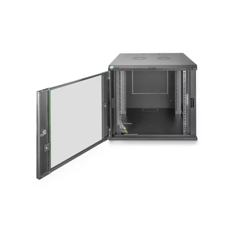 Sieninis stovas Digitus DN-19 09U-6/6-EC-SW