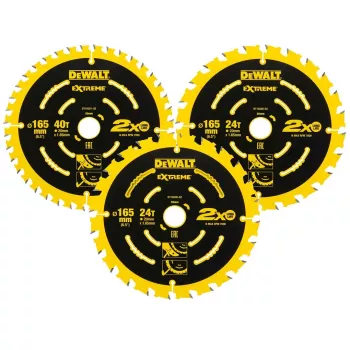 Pjūklo diskas medžiui DeWALT DT10397-QZ 3 vnt.