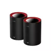Cudy M3000 2 rinkinys Dviejų juostų (2,4 GHz / 5 GHz) Wi-Fi 6 (802.11ax) Juoda, Raudona 1 Vidinė