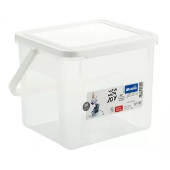 Indas valymo skysčiams Rotho Basic 4,5 L 1770201100RP, skaidrus technopolimeras su dangteliu ir pakabinimo anga