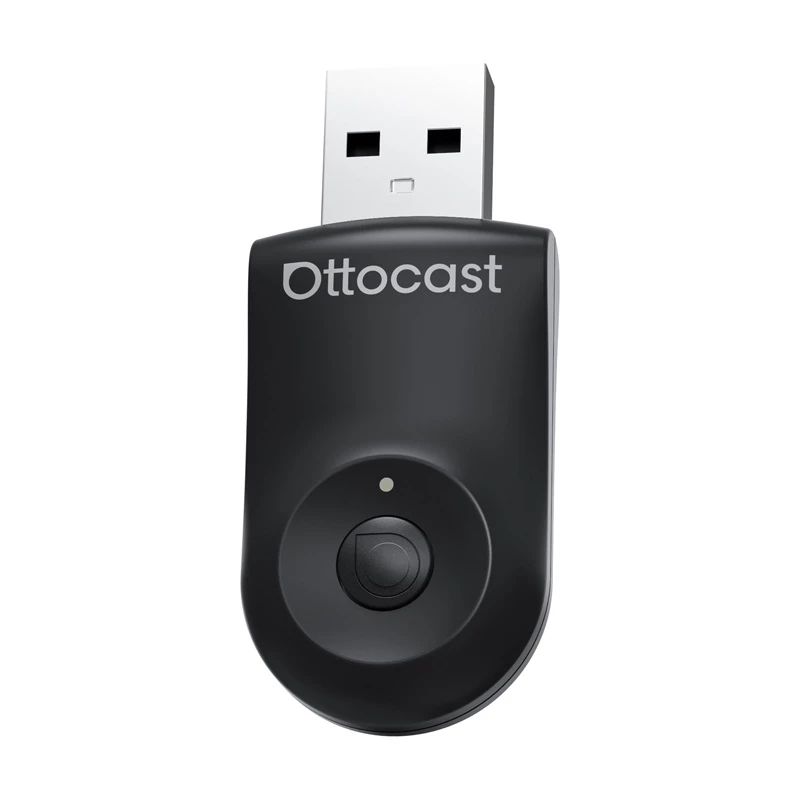 Belaidis adapteris Ottocast CA505-T 2-in-1 Bluetooth ir Wi‑Fi automobilio informacinei sistemai