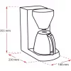Kavos virimo aparatas MELITTA Enjoy Therm 12 puodelių