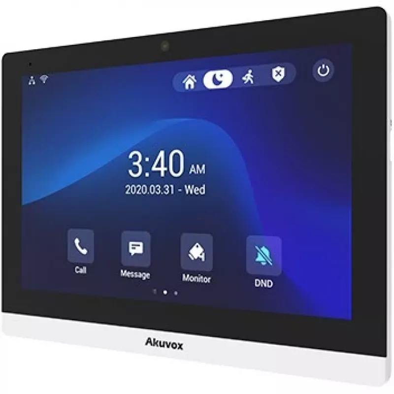 Interkomo sistemos priedas Akuvox C319S juodas sieninis 10 colių ekranas