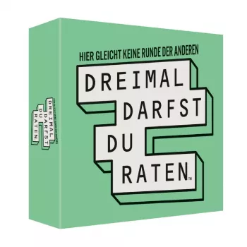 Pegasus Dreimal darfst du raten - Hier gleicht keine Runde der Anderen, partijos žaidimas