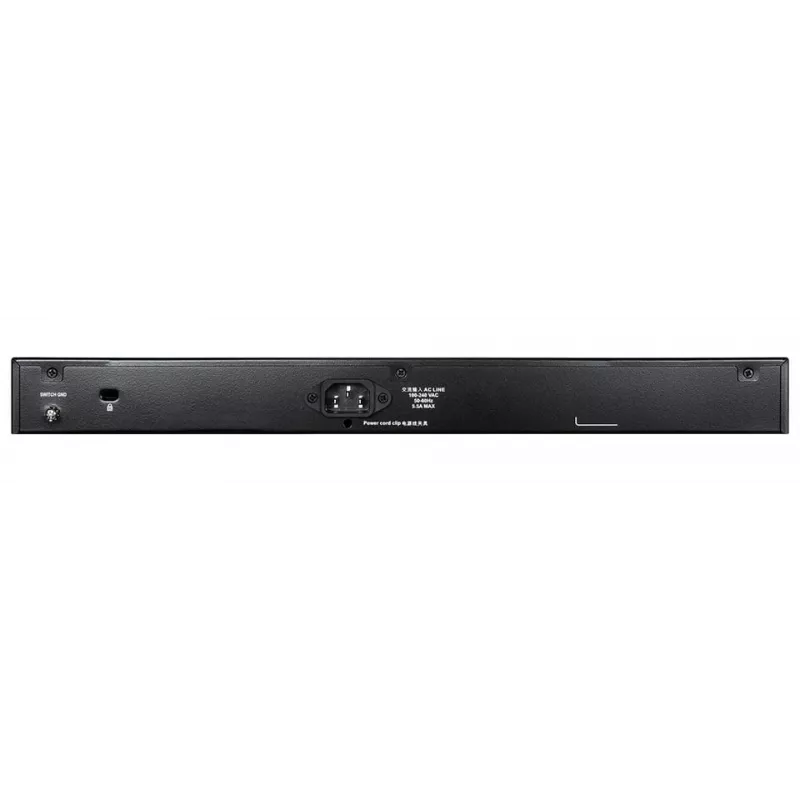D-Link DGS-1510-28XMP valdomas L2/L3 Gigabit Ethernet (10/100/1000) maitinimas per Ethernet (PoE) juodas, pilkas
