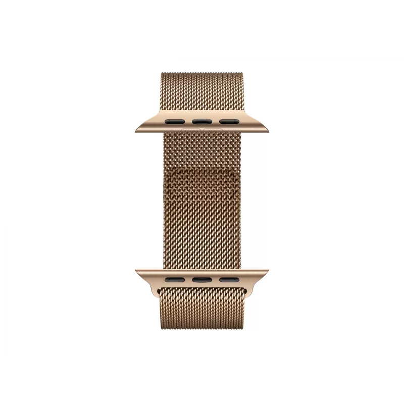 Apple Watch Series 11 GPS + Cellular 46mm Auksinis Titanio Korpusas su Auksine Milano Kilpa Juosta - S/M (MFD74ZR/A)