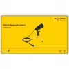 Delock 66832 USB mikrofonas juodas