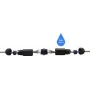 Renkforce RJ45 tinklo adapteris CAT 6 [1x RJ45 lizdas - 1x RJ45 lizdas] juodas (RF-4533938)