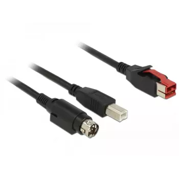 USB laidas DeLOCK 85489 USB 2.0 3 m USB B juodas