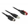 USB laidas DeLOCK 85489 USB 2.0 3 m USB B juodas