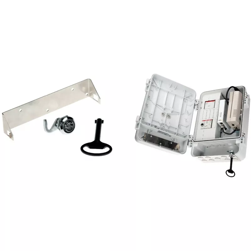 AXIS Cabinet Lock A – spintelės užrakto rinkinys, tinkamas montuoti ant sienos