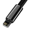 Baseus CALWJ-A01 Lightning laidas 2 m juodas 2,4 A