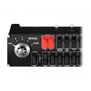 Skydelis jungiklių skrydžio simuliatoriui Logitech G Saitek Pro Flight Switch Panel