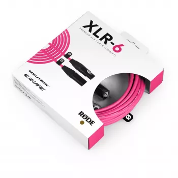 RØDE XLR-6 garso kabelis 6 m Rožinis