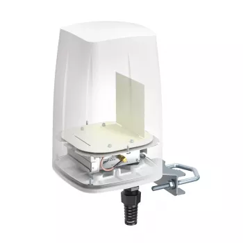 Kryptinė omni antena QuWireless QuSpot A140S-A, PoE/LAN, 0.694–2.7 GHz, iki 4 dBi, balta